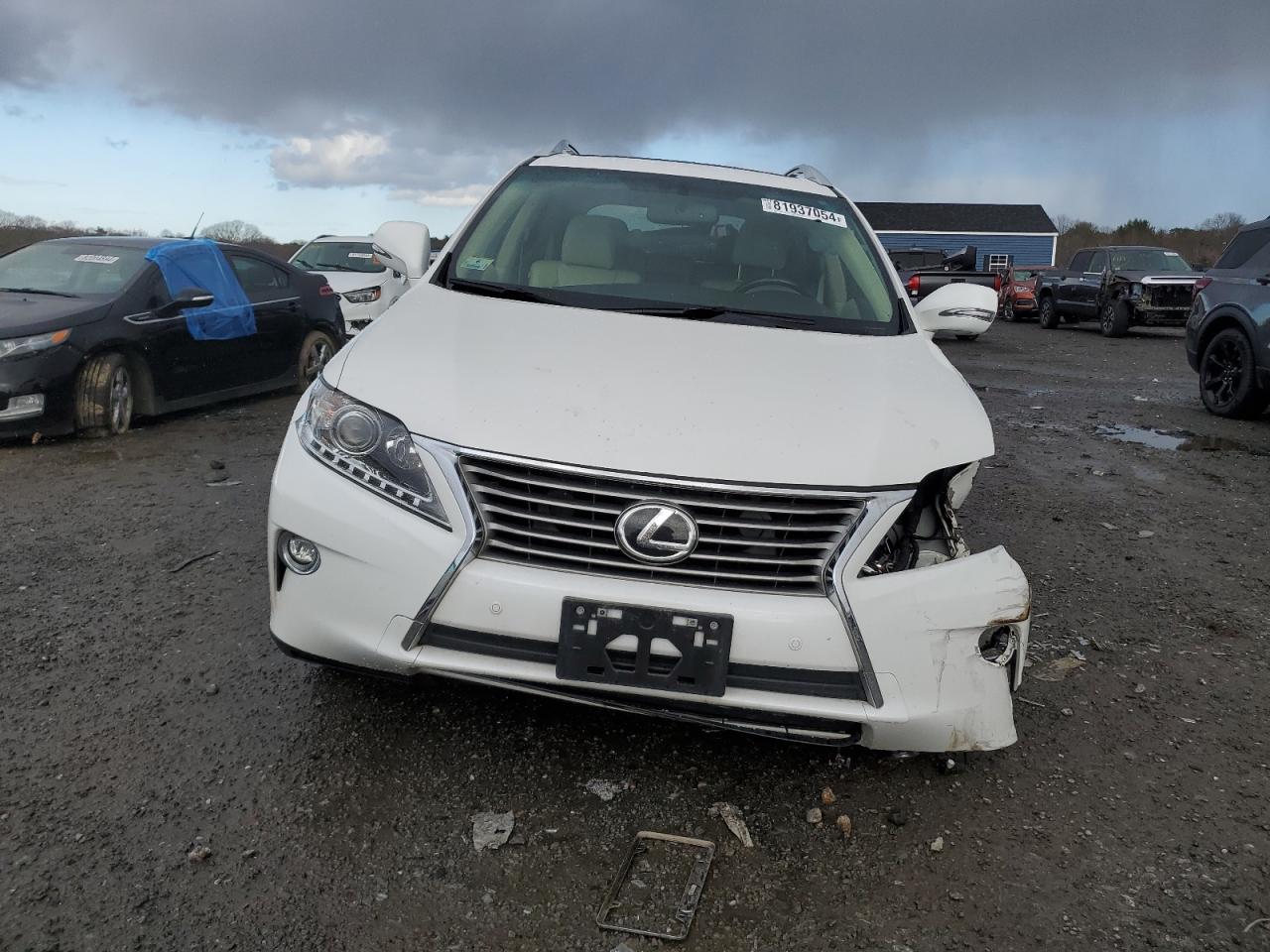 2015 Lexus RX VIN 2T2BK1BA0FC287655 Copart auction photo, front end damage thumbnail 5