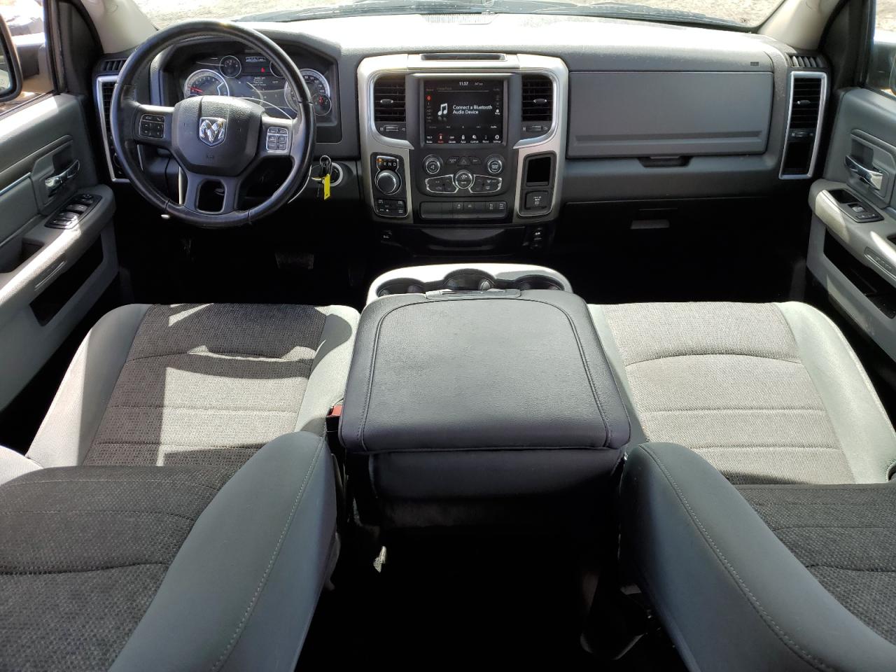 2019 RAM 1500 VIN 1C6RR7LT7KS637008 Copart auction photo, rear end / front end damage thumbnail 8
