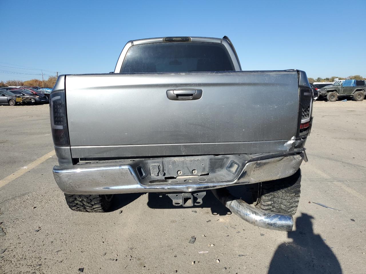 2006 Dodge RAM VIN 1D7KS28C56J221874 Copart auction photo, undercarriage / side damage thumbnail 6