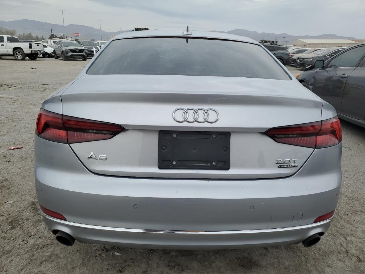 2018 Audi A5 VIN WAUPNAF56JA015149 Copart auction photo, front end damage thumbnail 6
