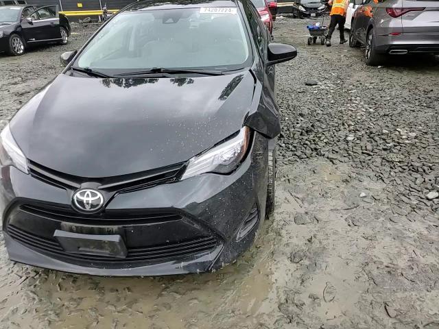 2019 Toyota Corolla VIN 2T1BURHE3KC219643 Copart auction photo, front end / side damage thumbnail 11