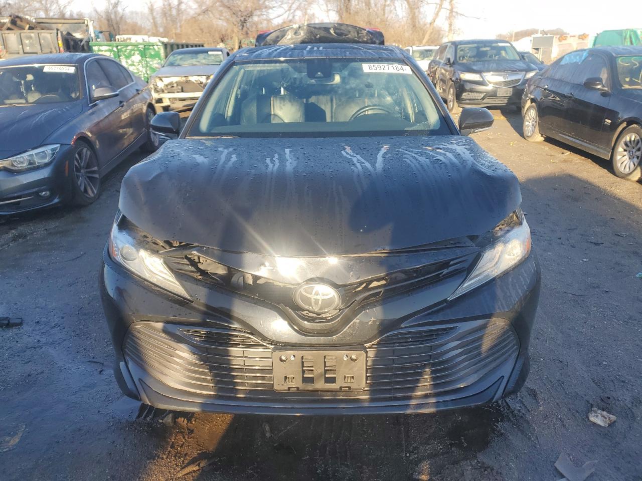 2019 Toyota Camry VIN 4T1B11HK5KU835536 Copart auction photo, rear end / front end damage thumbnail 5