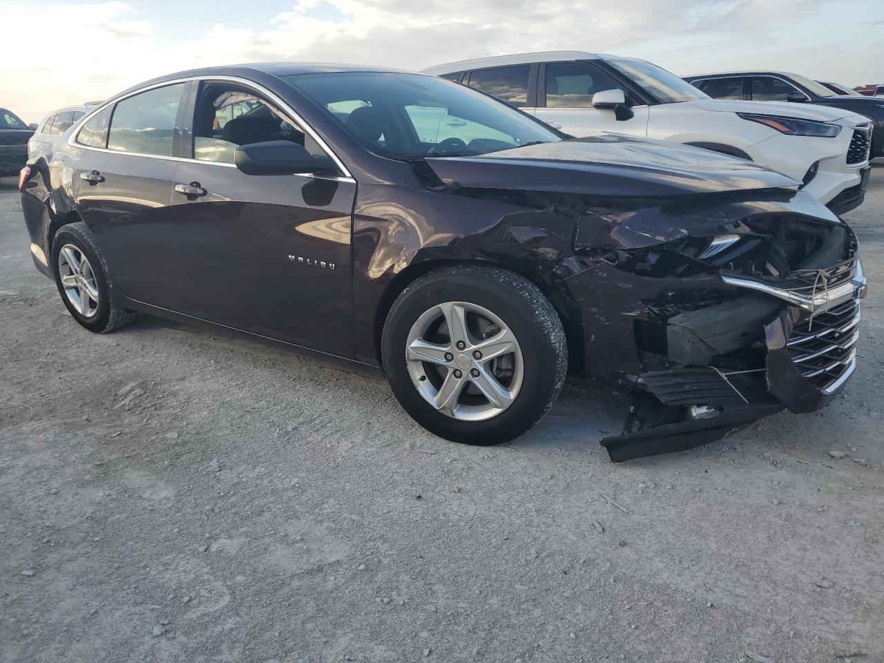 2021 Chevrolet Malibu VIN 1G1ZB5ST7MF042182 Copart auction photo, front end / rear end damage thumbnail 4