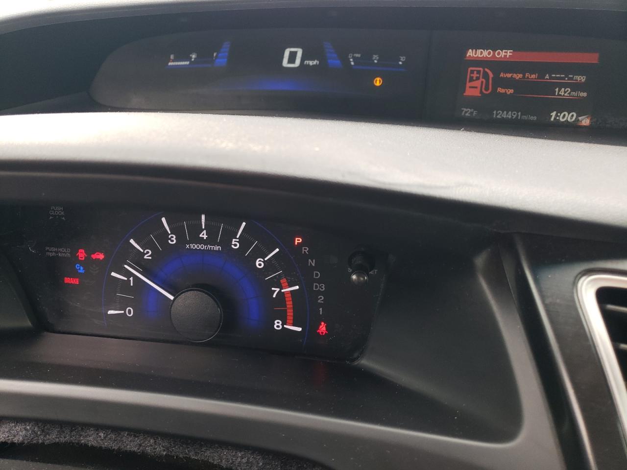 2013 Honda Civic VIN 19XFB2F89DE065049 Copart auction photo, rear end / undercarriage damage thumbnail 9