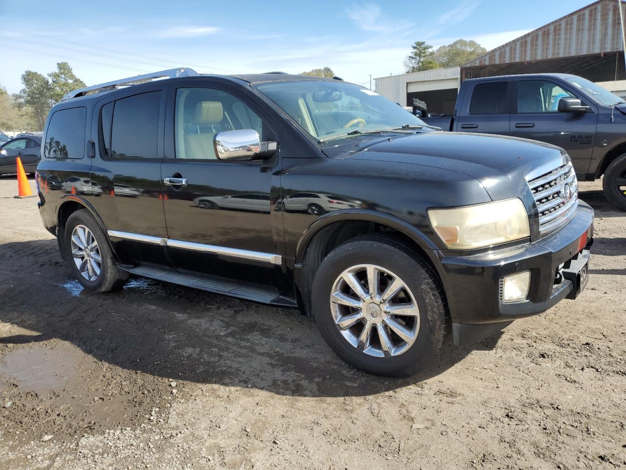 2010 Infiniti QX56 VIN 5N3ZA0NC3AN901040 Copart auction photo, minor dent/scratches damage thumbnail 4