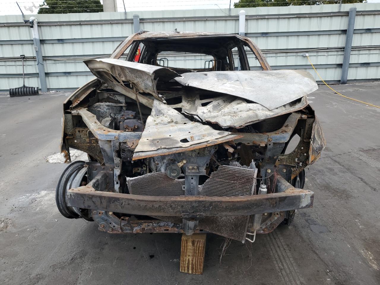 2014 Nissan Rogue VIN JN8AS5MV9EW706944 Copart auction photo, burn damage thumbnail 5