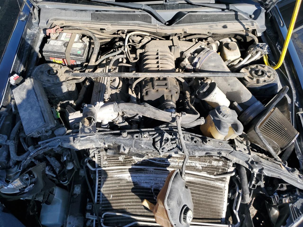 2008 Ford Mustang VIN 1ZVHT88S385187342 Copart auction photo, front end damage thumbnail 11