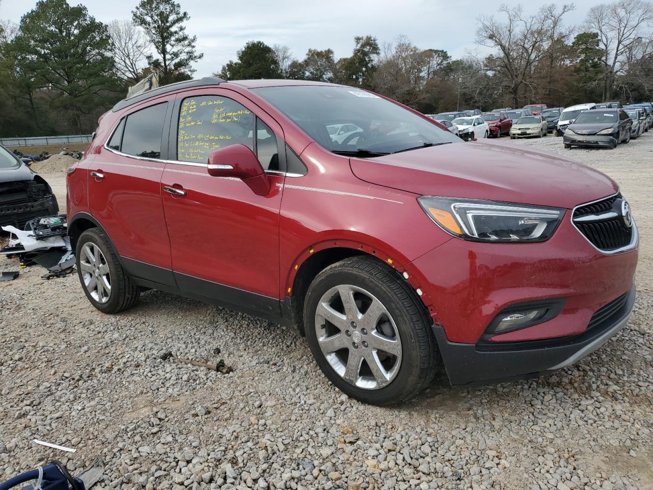 2018 Buick Encore VIN KL4CJDSB0JB520800 Copart auction photo, all over damage thumbnail 4