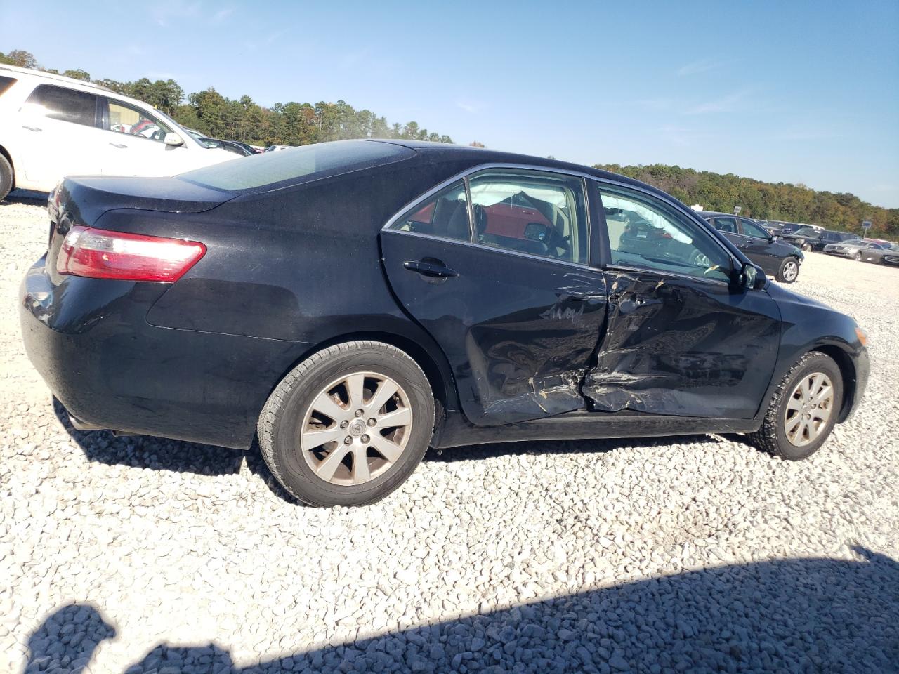 2007 Toyota Camry VIN 4T1BE46K97U666735 Copart auction photo, side / minor dent/scratches damage thumbnail 3