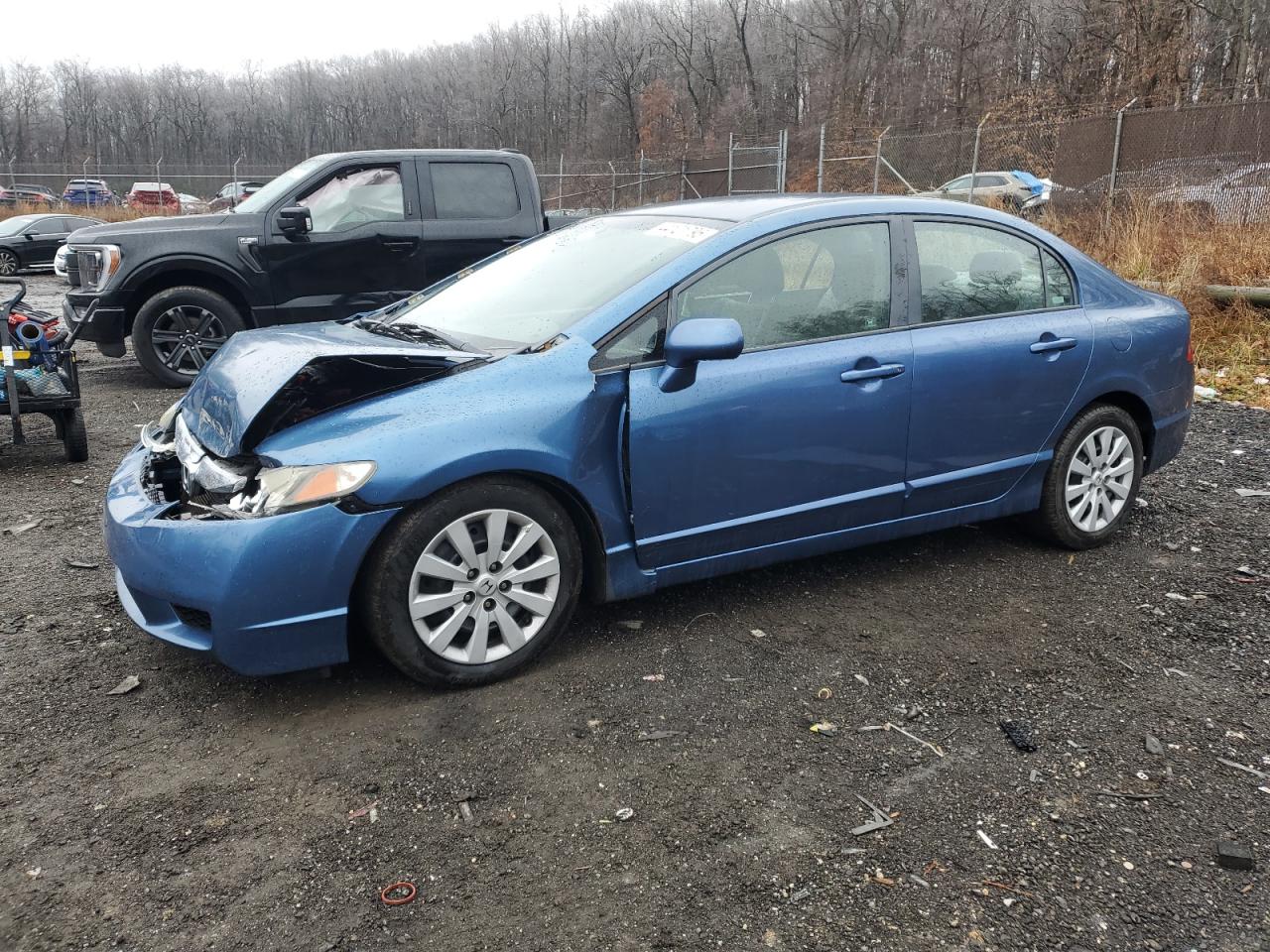 2009 Honda Civic VIN 2HGFA16589H363091