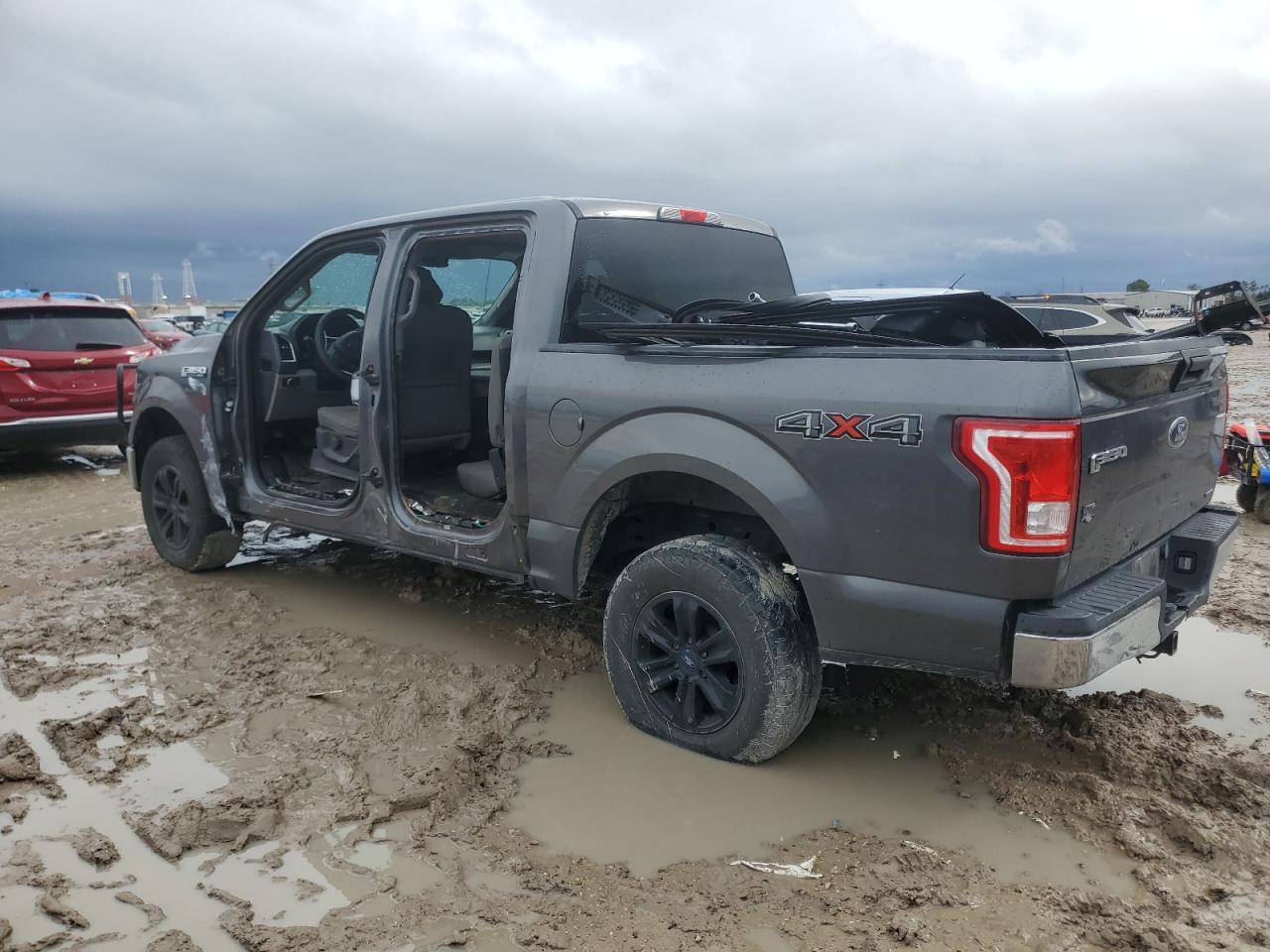 2015 Ford F-150 VIN 1FTEW1EF9FFA25931 Copart auction photo, side damage thumbnail 2