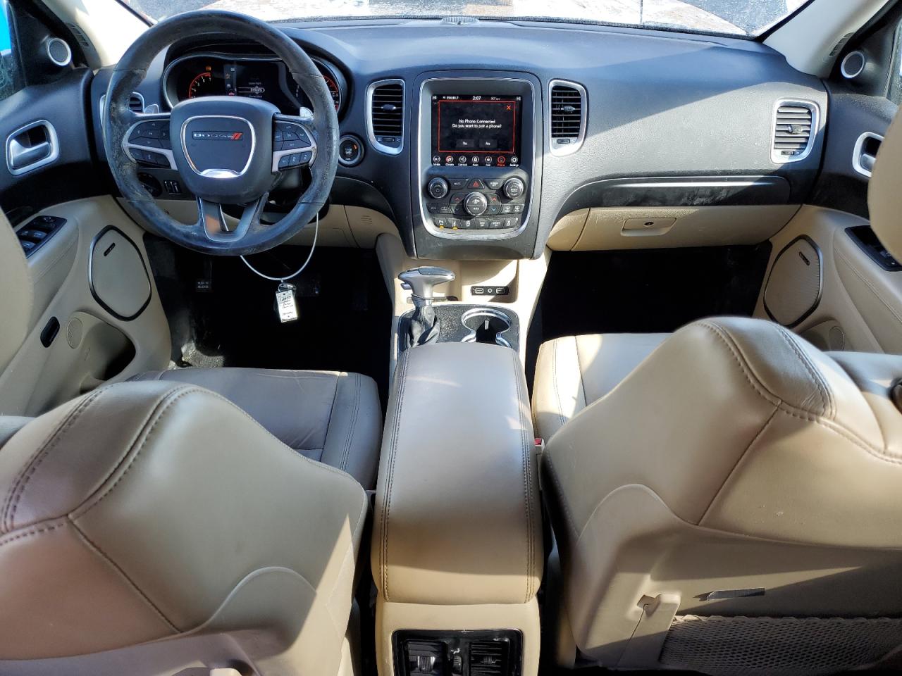 2020 Dodge Durango VIN 1C4RDJEG7LC247512 Copart auction photo, front end / minor dent/scratches damage thumbnail 8