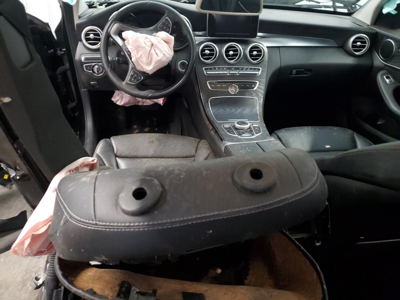 2017 Mercedes-Benz C-klasse VIN 55SWF4JB2HU179119 Copart auction photo, all over damage thumbnail 8