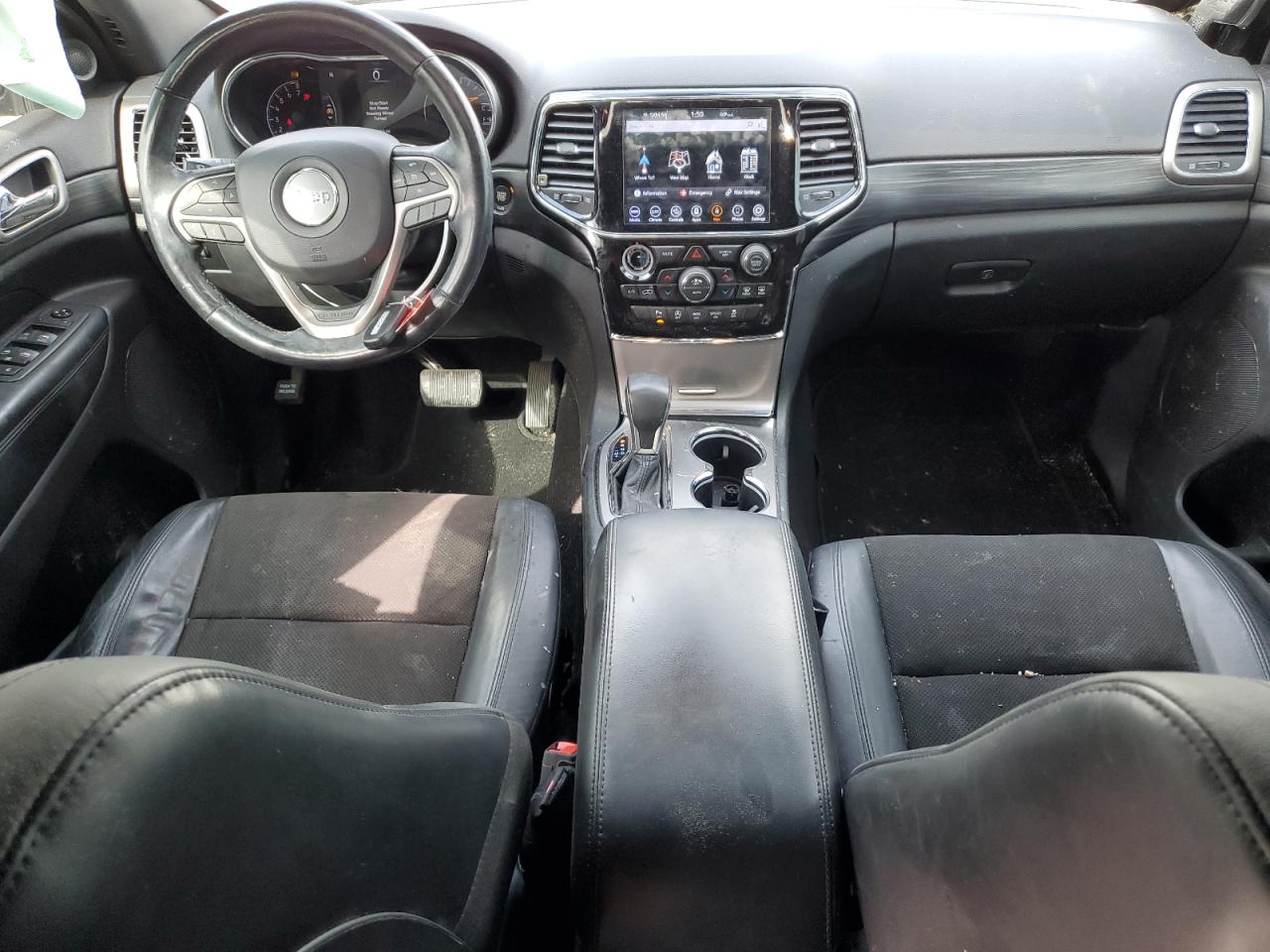 2020 Jeep Grand Cherokee VIN 1C4RJEAGXLC203171 Copart auction photo, front end / side damage thumbnail 8