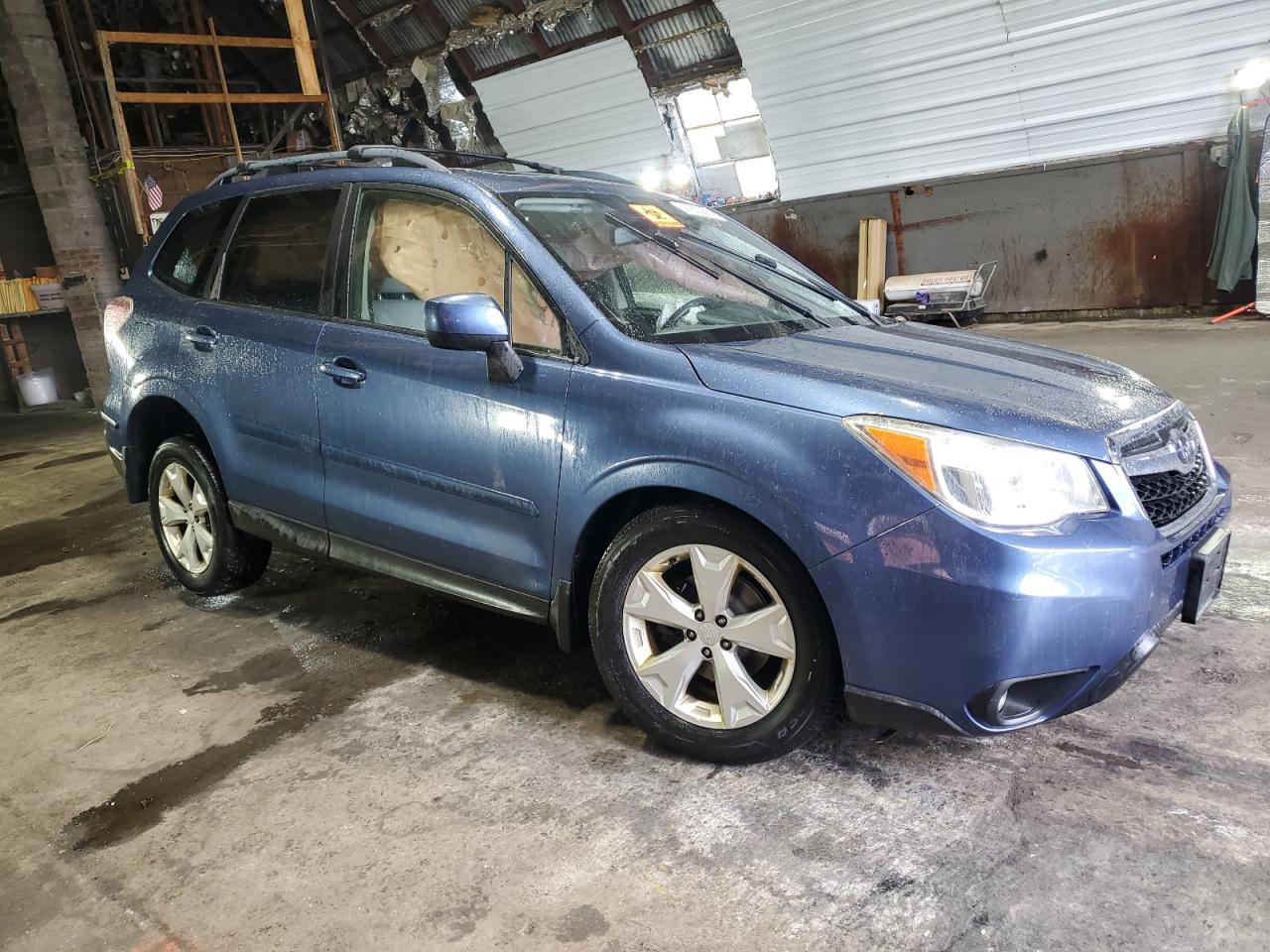 2014 Subaru Forester VIN JF2SJAEC6EH456903 Copart auction photo, all over / undercarriage damage thumbnail 4
