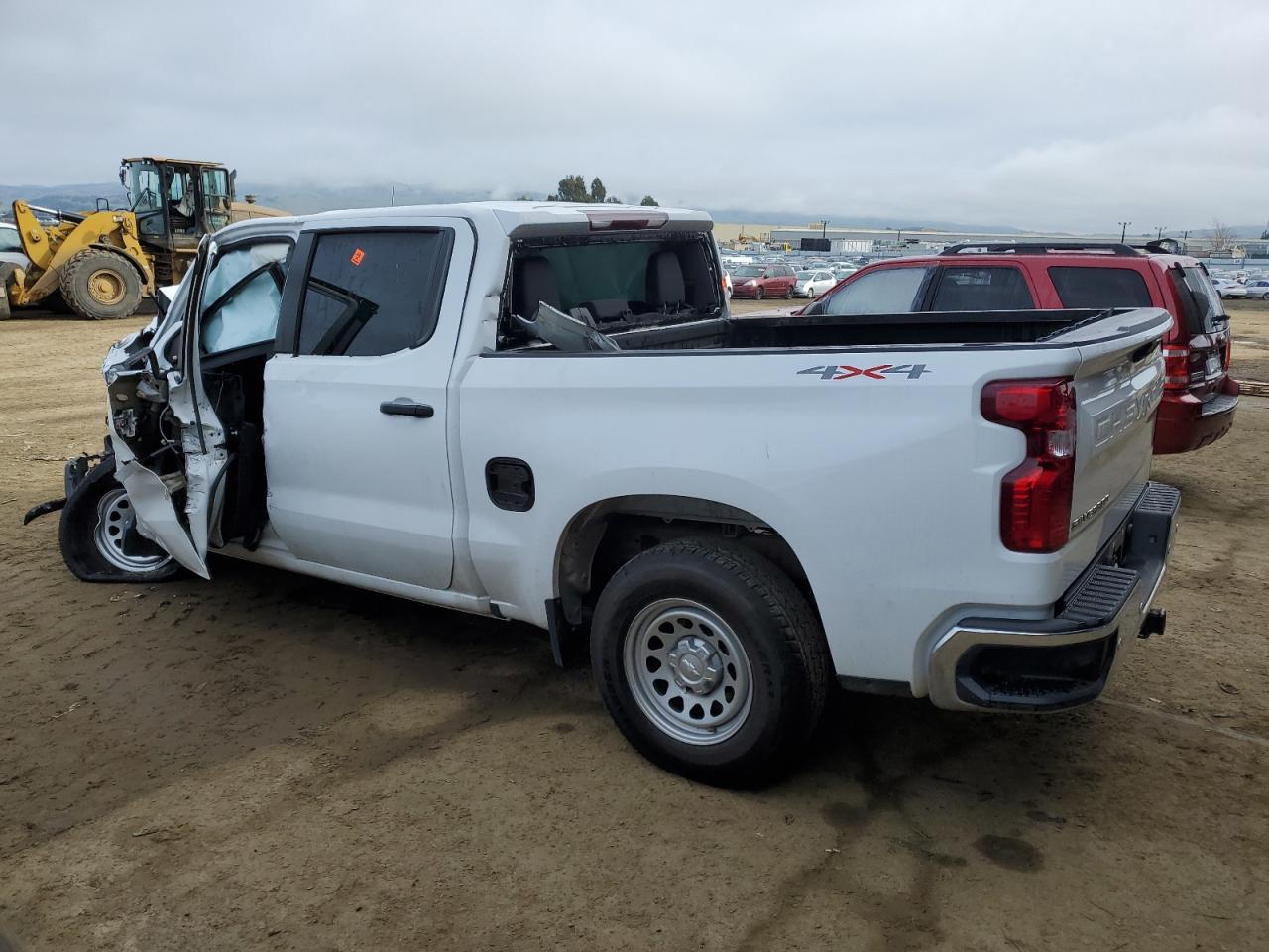 2023 Chevrolet Silverado VIN 2GCUDAED5P1100701 Copart auction photo, all over / missing/altered vin damage thumbnail 2