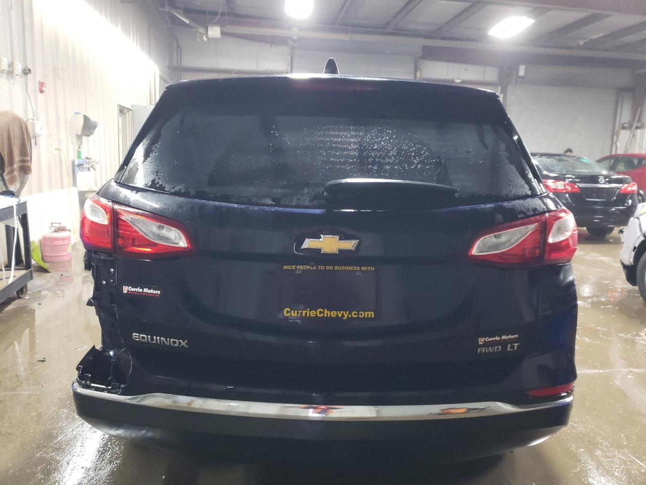 2021 Chevrolet Equinox VIN 3GNAXUEV0MS128076 Copart auction photo, side / rear end damage thumbnail 6