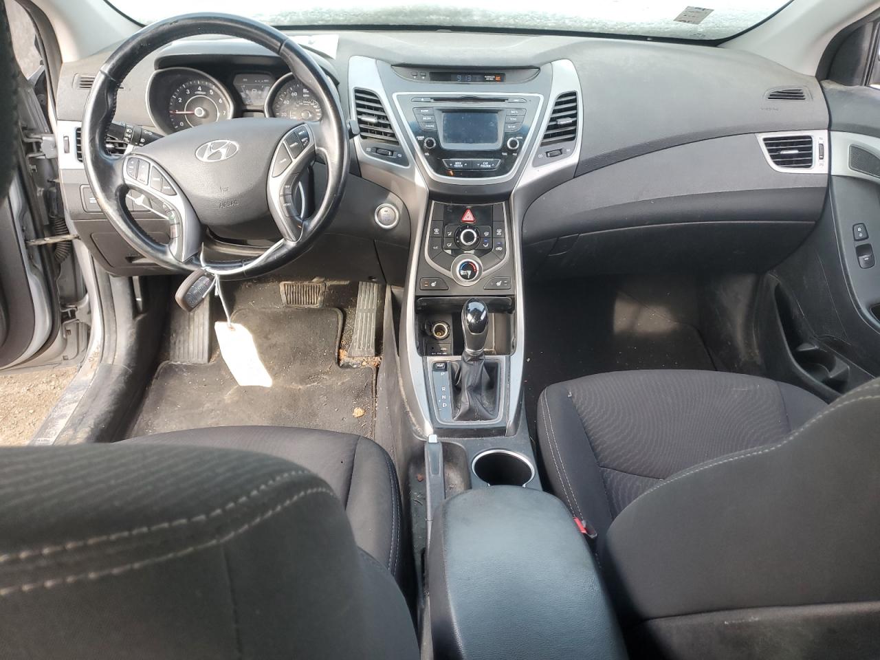 2016 Hyundai Elantra VIN 5NPDH4AE6GH669625 Copart auction photo, rear end / side damage thumbnail 8