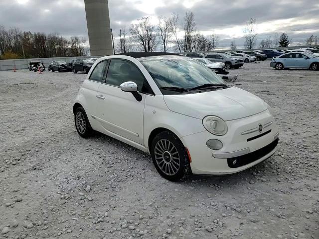 2012 Fiat 500 VIN 3C3CFFER5CT119177 Copart auction photo, rear end damage thumbnail 13