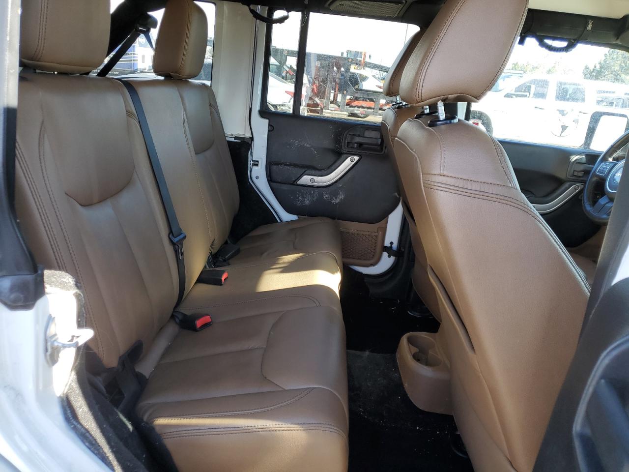 2015 Jeep Wrangler VIN 1C4BJWEG2FL572533 Copart auction photo, side damage thumbnail 12