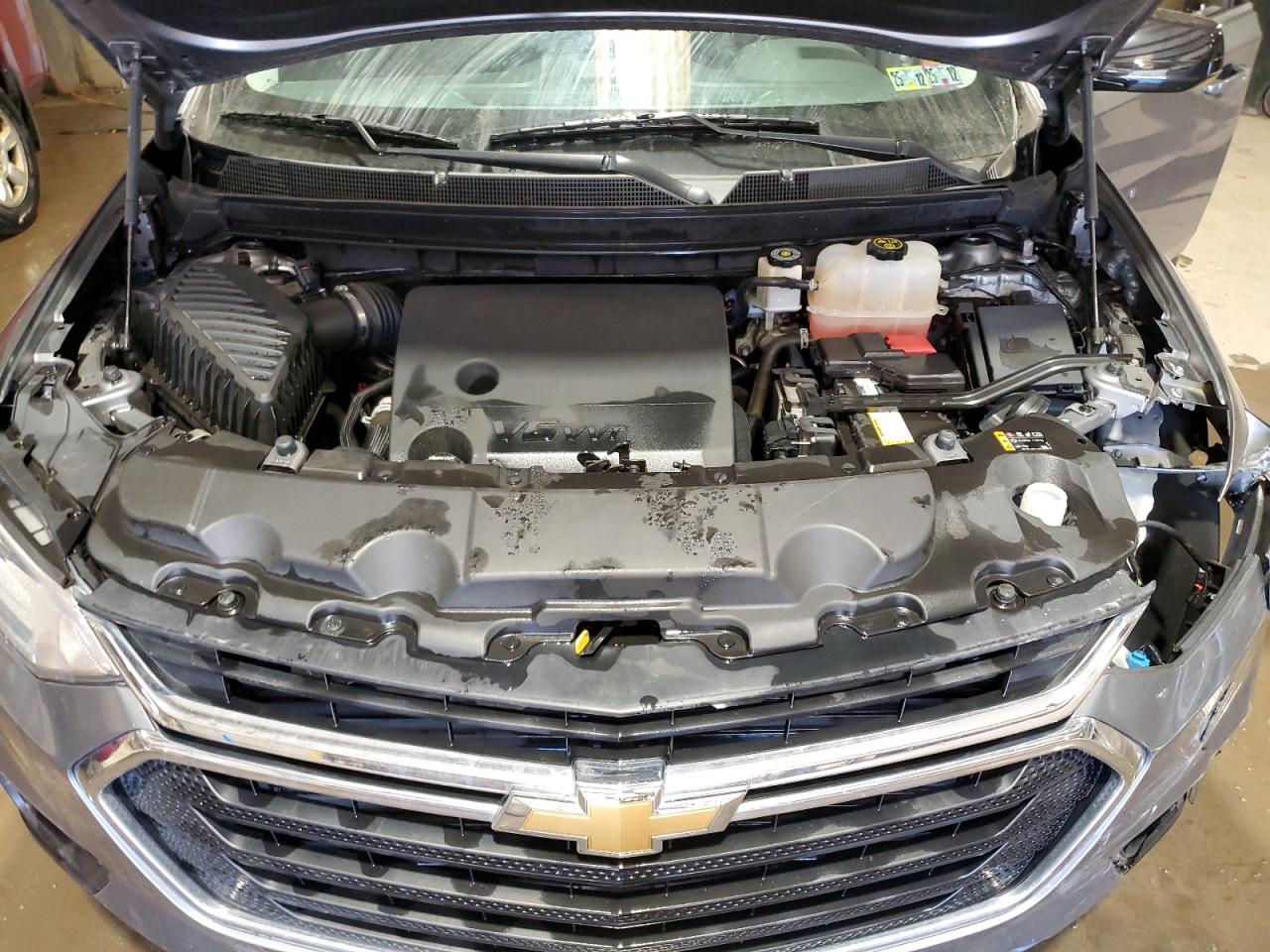 2019 Chevrolet Traverse VIN 1GNERFKW6KJ217928 Copart auction photo, front end / side damage thumbnail 12
