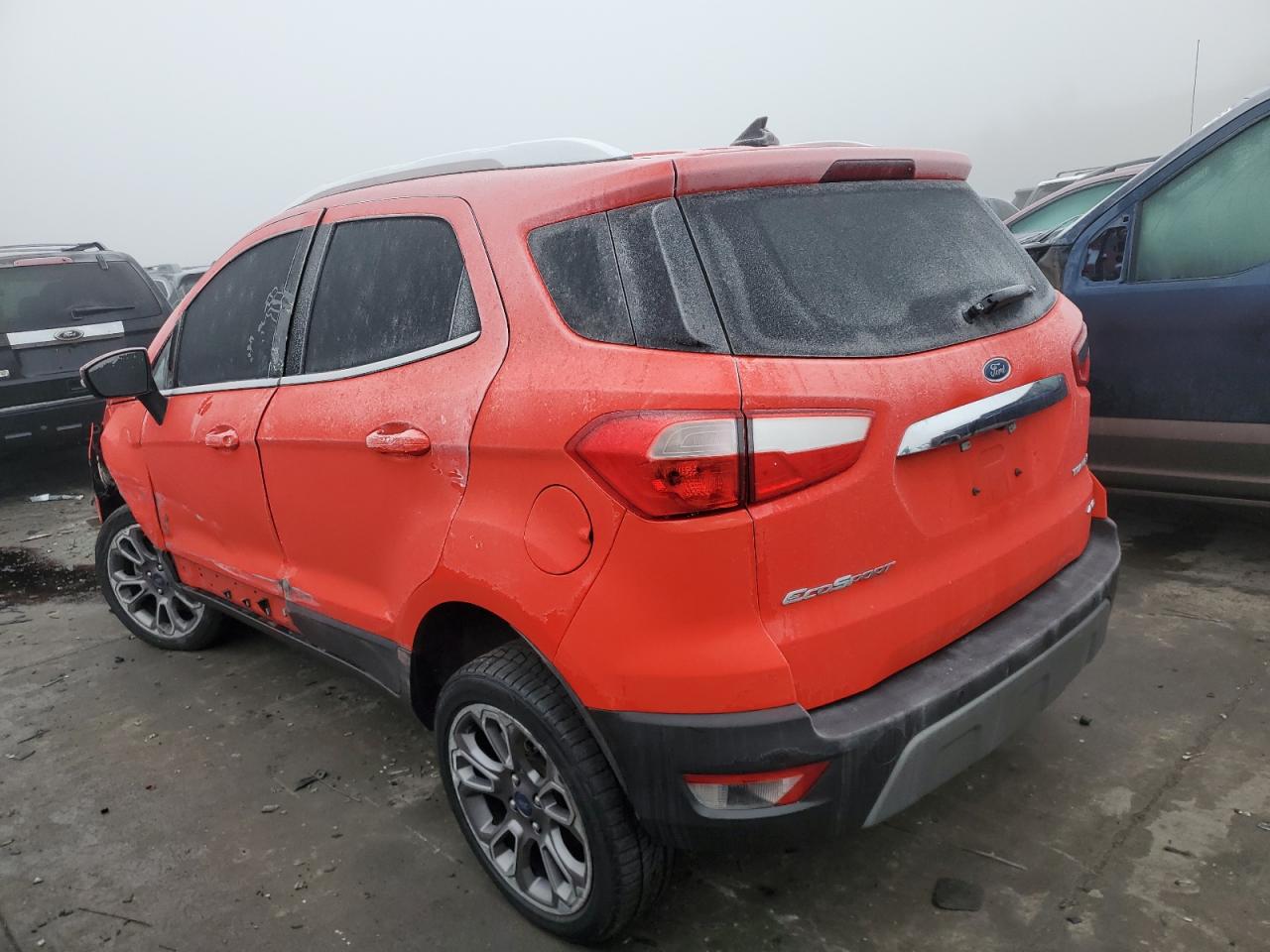 2021 Ford EcoSport VIN MAJ6S3KL2MC403209 Copart auction photo, front end / side damage thumbnail 2