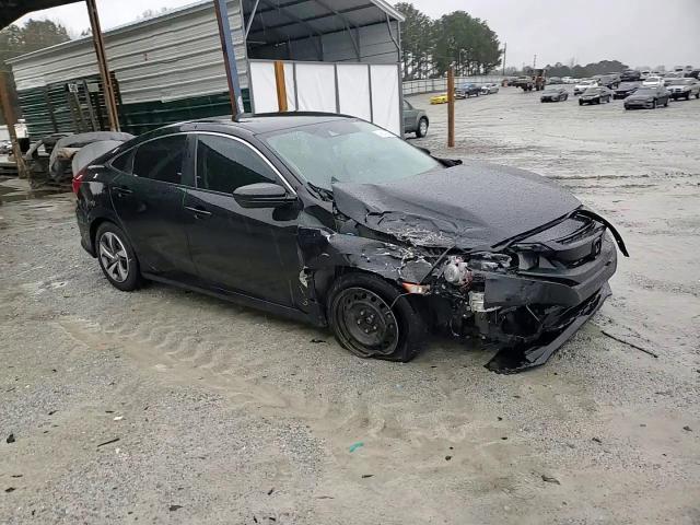2019 Honda Civic VIN 19XFC2F60KE031929 Copart auction photo, front end / side damage thumbnail 11