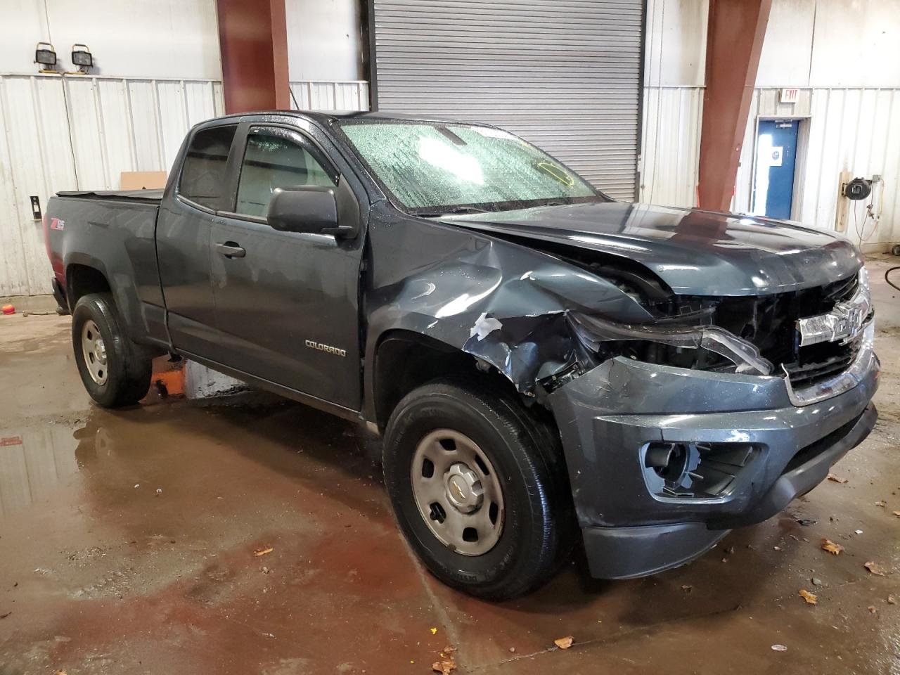 2019 Chevrolet Colorado VIN 1GCHSBEA3K1238478 Copart auction photo, front end / side damage thumbnail 4