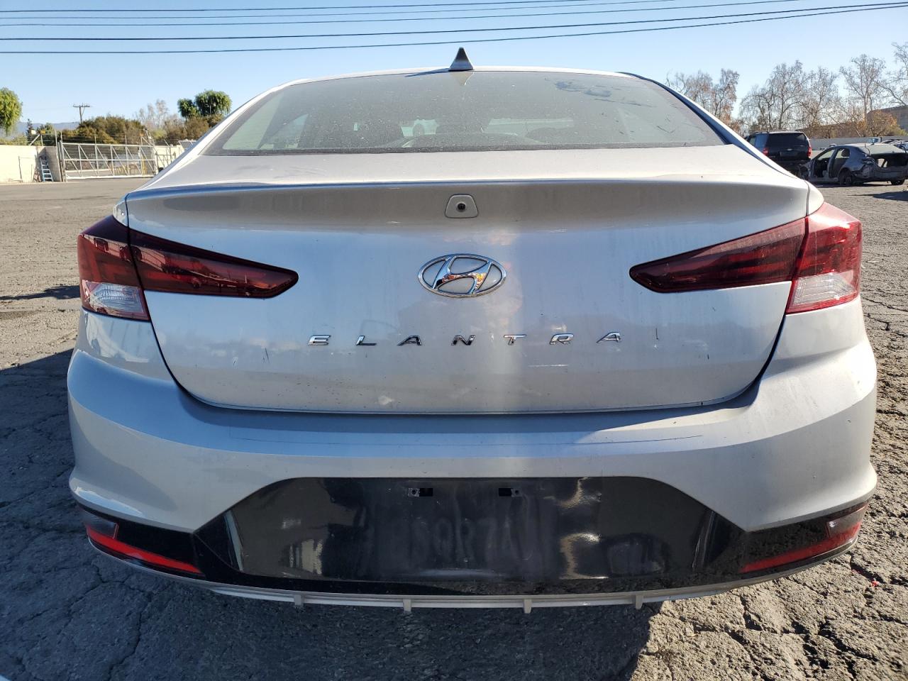 2020 Hyundai Elantra VIN KMHD84LF3LU076502 Copart auction photo, front end damage thumbnail 6
