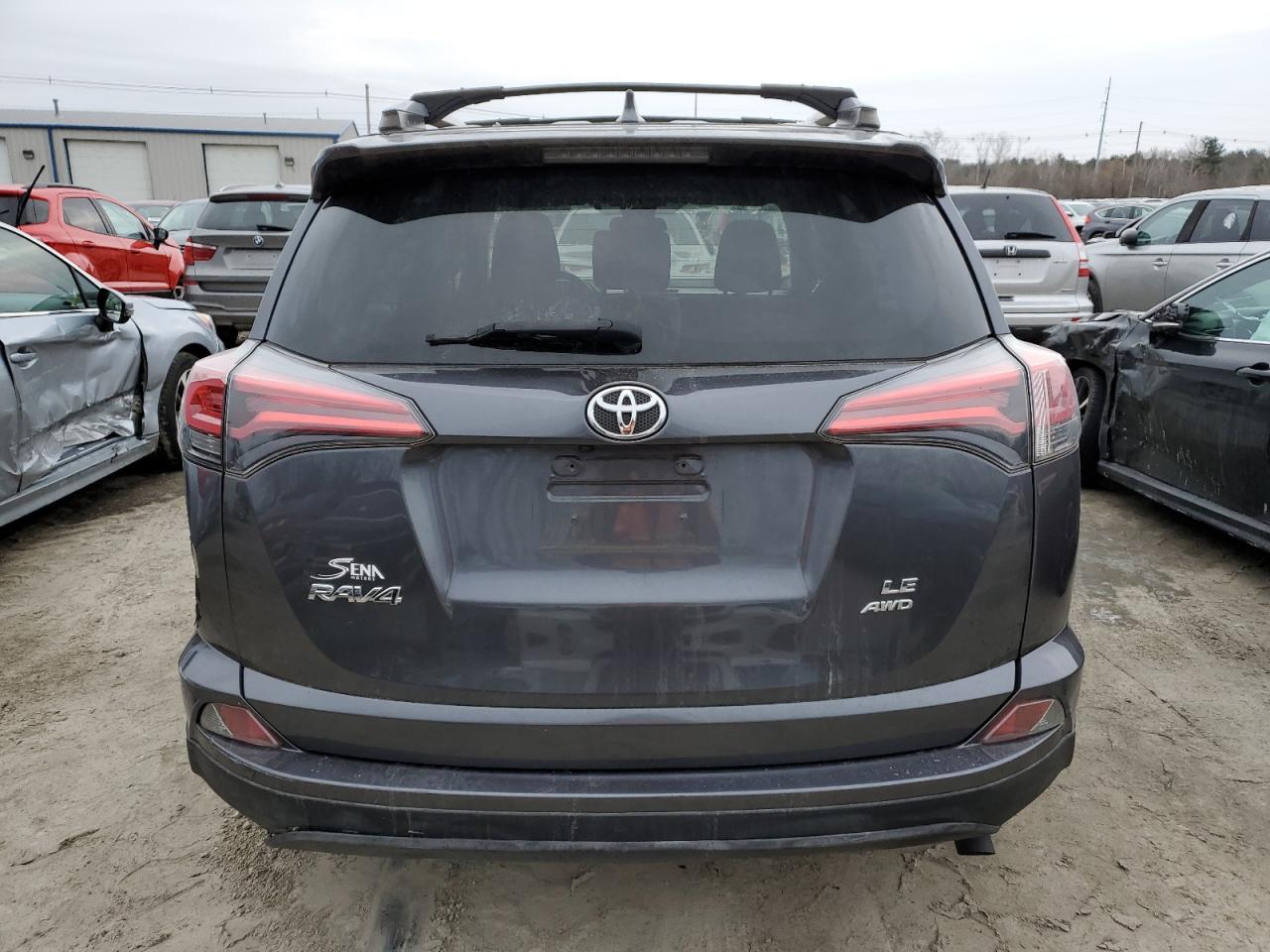 2017 Toyota RAV 4 VIN JTMBFREV9HD218037 Copart auction photo, side damage thumbnail 6
