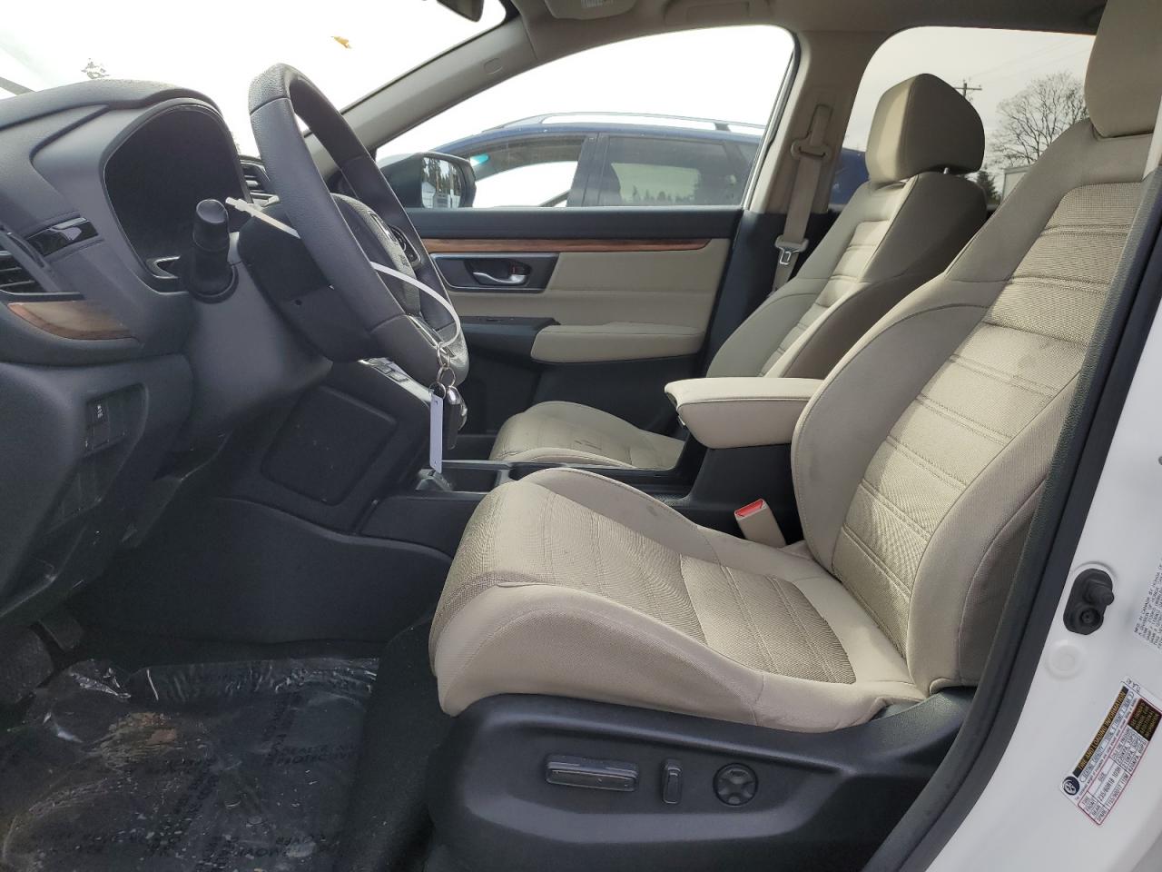 2017 Honda CR-V VIN 2HKRW2H59HH642863 Copart auction photo, rear end damage thumbnail 7