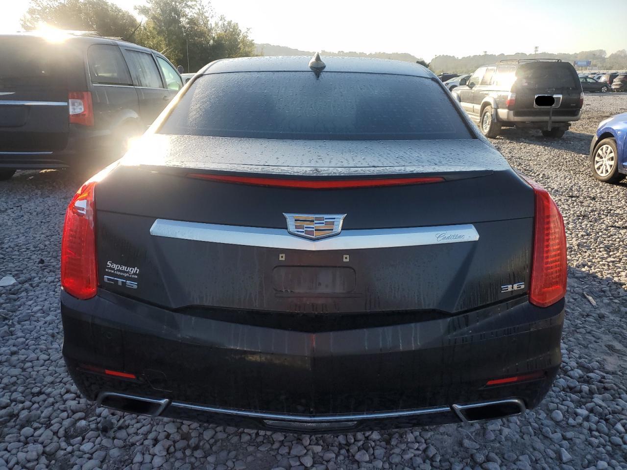 2015 Cadillac CTS VIN 1G6AR5S34F0135461 Copart auction photo, front end damage thumbnail 6