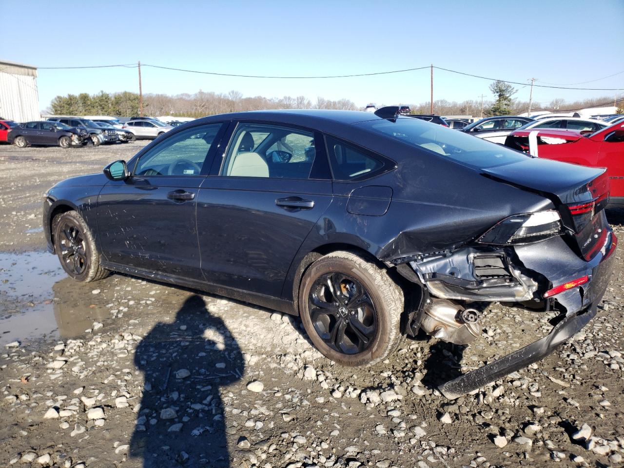 2025 Honda Accord VIN 1HGCY1F42SA005401 Copart auction photo, rear end damage thumbnail 2