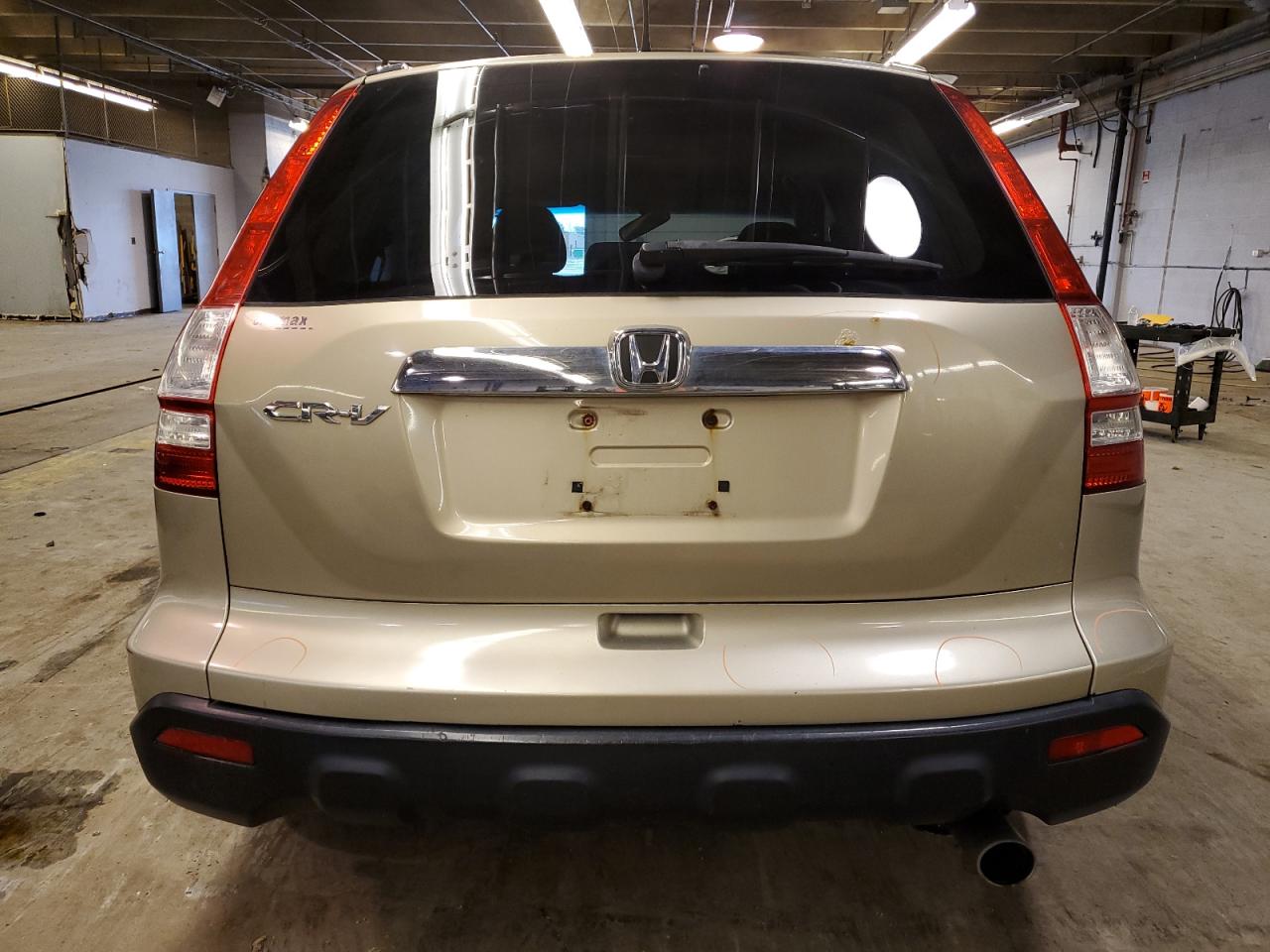 2008 Honda CR-V VIN 3CZRE38528G706284 Copart auction photo, front end / side damage thumbnail 6