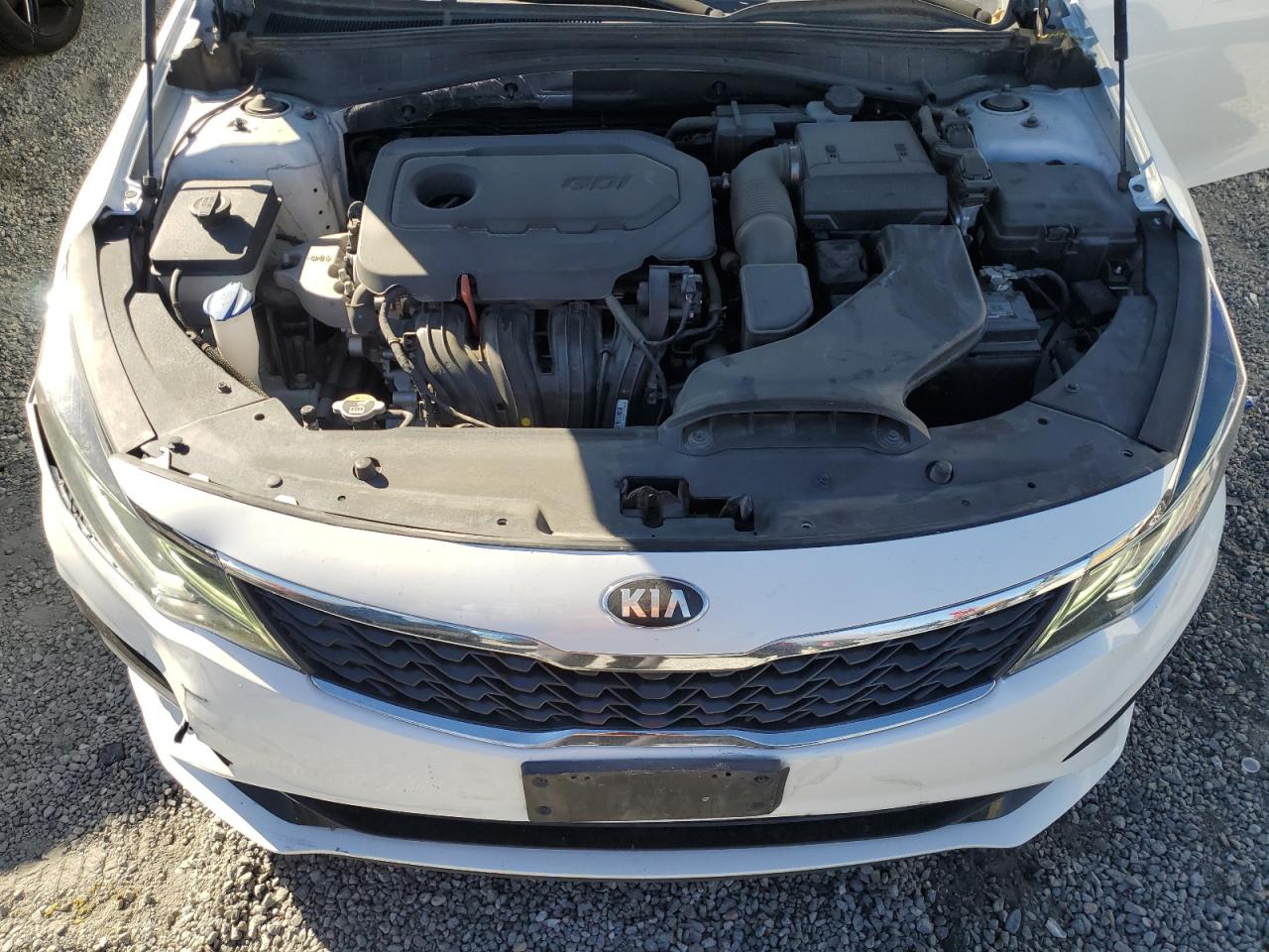 2019 KIA Optima VIN 5XXGT4L32KG378695 Copart auction photo, rear end damage thumbnail 11