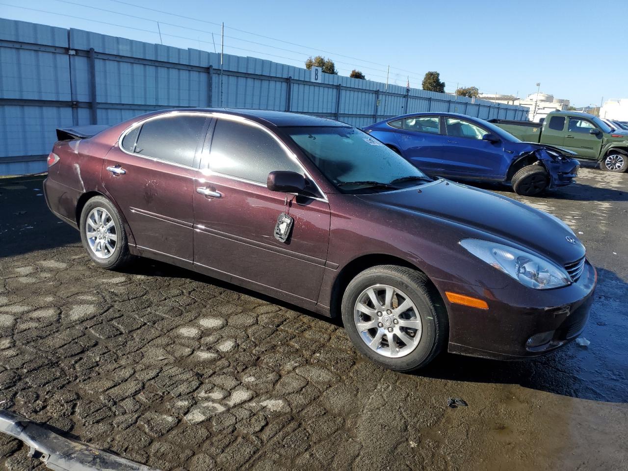 2004 Lexus ES VIN JTHBA30G945026429 Copart auction photo, rear end damage thumbnail 4