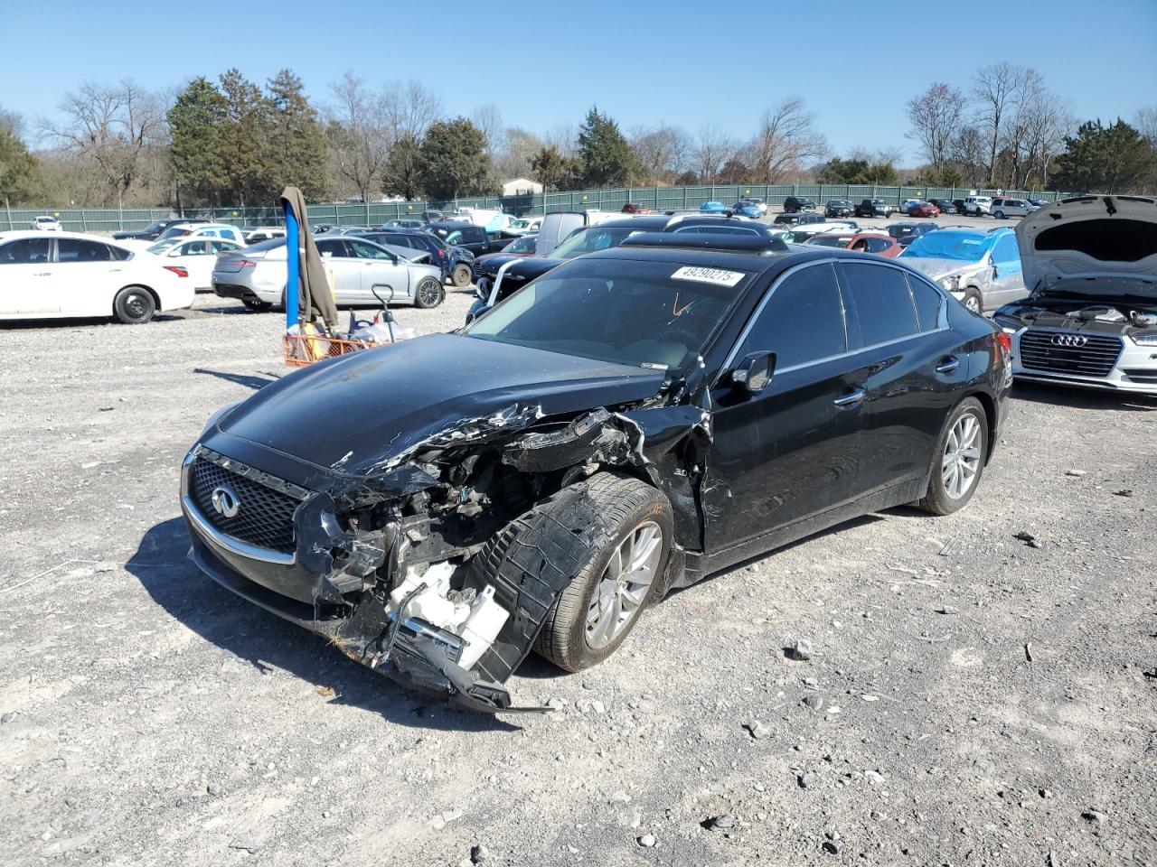 2017 Infiniti Q50 VIN JN1EV7AP4HM730948 - Copart auction photo