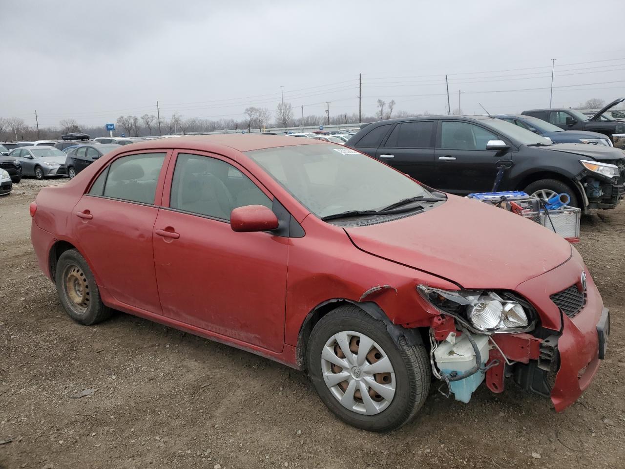 2009 Toyota Corolla VIN 1NXBU40E49Z116710 Copart auction photo, front end damage thumbnail 4