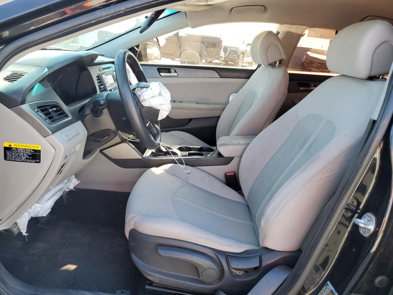 2017 Hyundai Sonata VIN 5NPE24AF6HH558525 Copart auction photo, front end / mechanical damage thumbnail 7