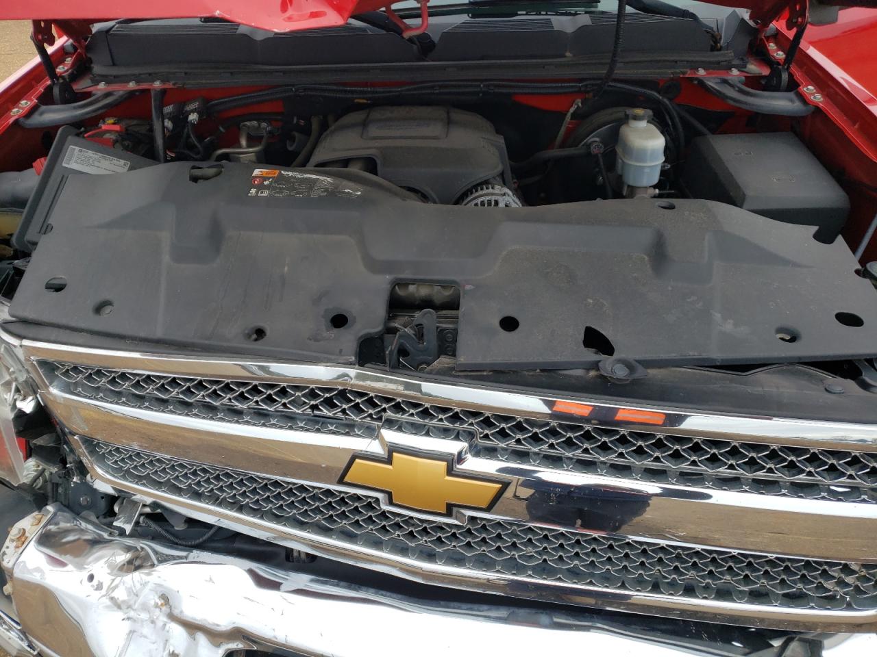 2013 Chevrolet Silverado VIN 3GCPKSE77DG169220 Copart auction photo, front end damage thumbnail 11