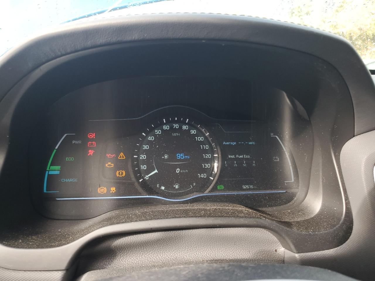 2017 Hyundai IONIQ VIN KMHC85LC8HU031019 Copart auction photo, all over damage thumbnail 8