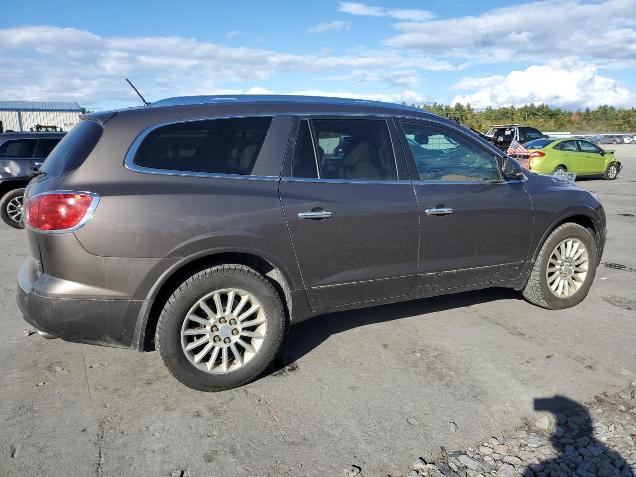 2011 Buick Enclave VIN 5GAKVBED5BJ238717 Copart auction photo, side damage thumbnail 3