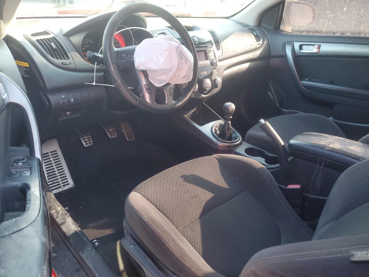2010 KIA Forte VIN KNAFW6A34A5158069 Copart auction photo, front end damage thumbnail 8