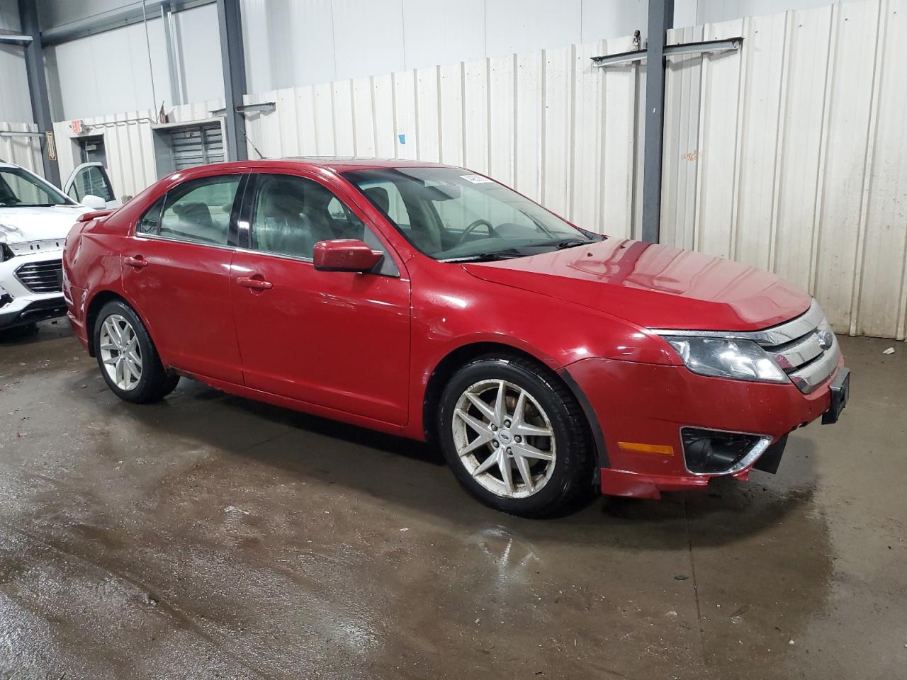 2010 Ford Fusion VIN 3FAHP0JA5AR254235 Copart auction photo, front end / rear end damage thumbnail 4