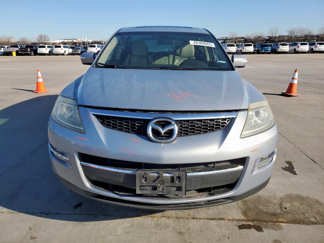 2008 Mazda CX-9 VIN JM3TB28A080127091 Copart auction photo, rear end / side damage thumbnail 5