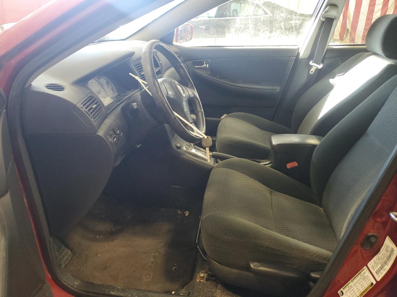 2007 Toyota Corolla VIN 1NXBR32E37Z783807 Copart auction photo, mechanical damage thumbnail 7
