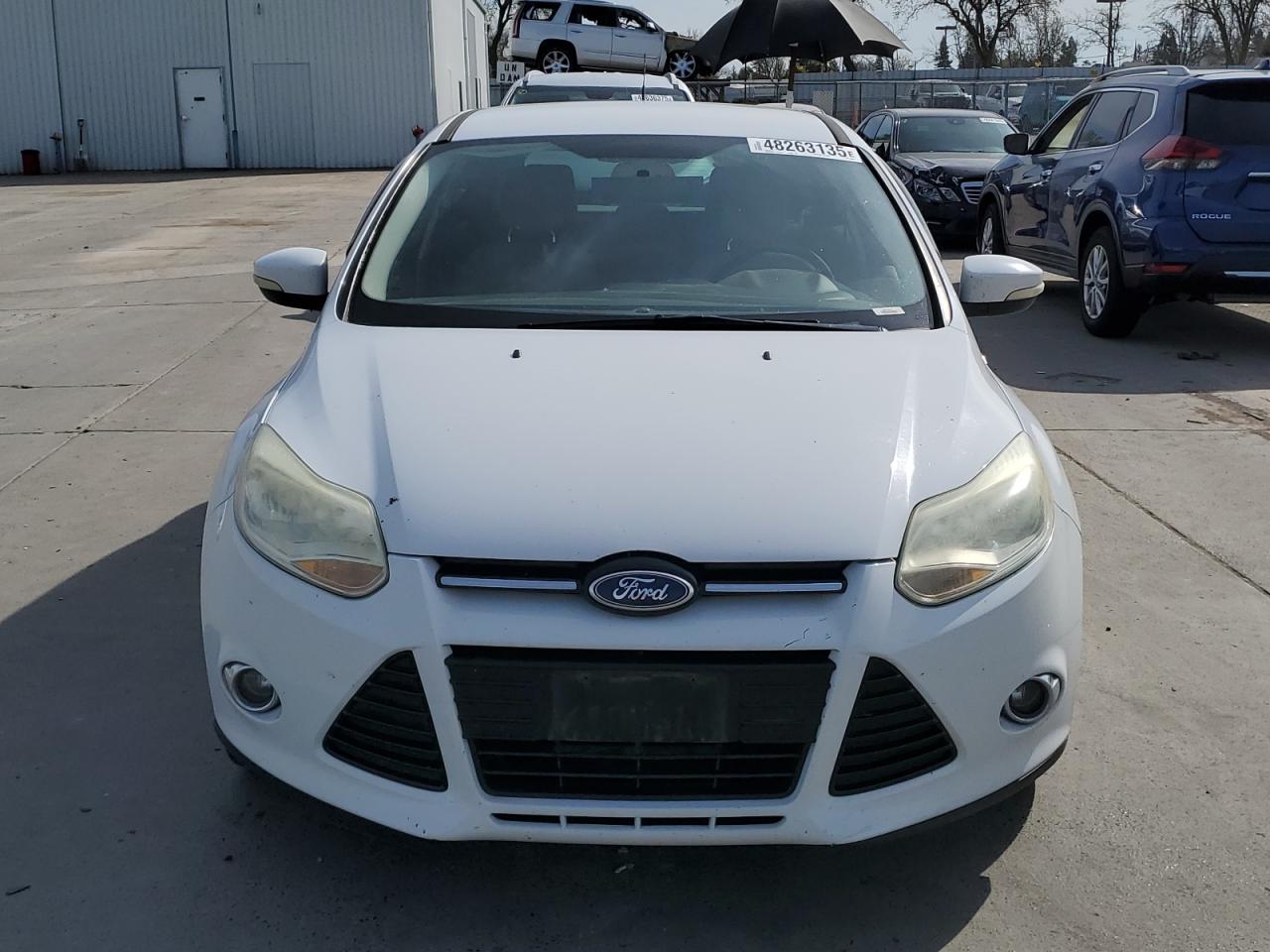 2012 Ford Focus VIN 1FAHP3M29CL200489 Copart auction photo, side damage thumbnail 5