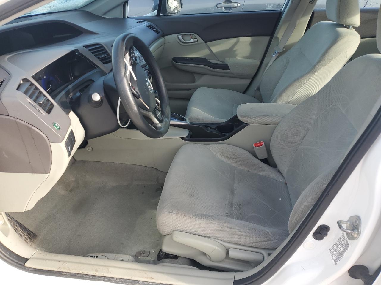 2012 Honda Civic VIN 19XFB2F53CE039647 Copart auction photo, all over damage thumbnail 7