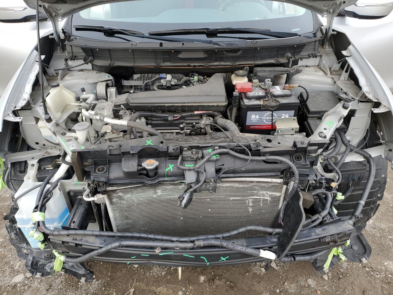 2015 Nissan Rogue VIN 5N1AT2MV8FC836459 Copart auction photo, front end / minor dent/scratches damage thumbnail 12