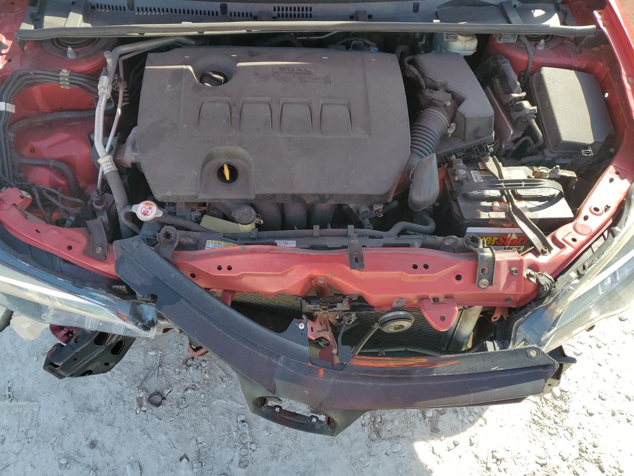 2017 Toyota Corolla VIN 5YFBURHE1HP710429 Copart auction photo, front end damage thumbnail 11
